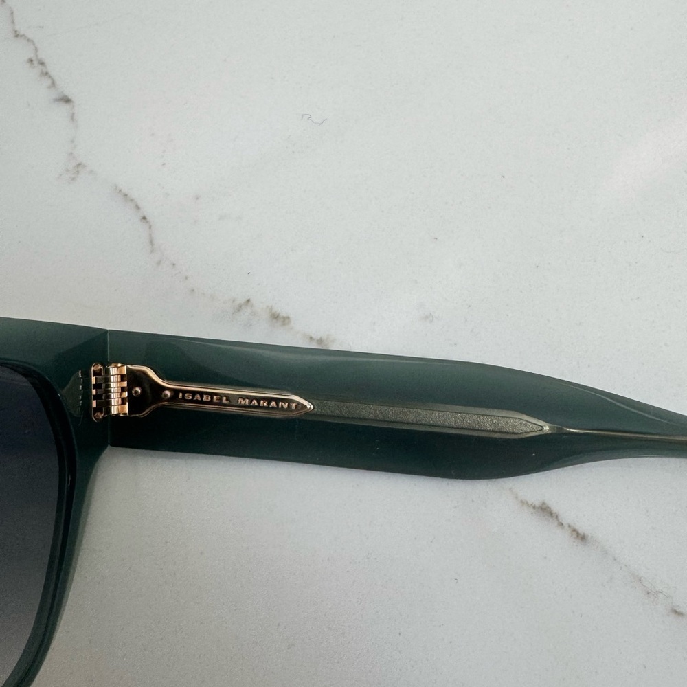 Isabel Marant Forest Green Sunglasses - Picture 4 of 4